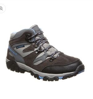 Bearpaw Corsica Boots Charcoal 4390 Hiking Waterproof Boots Sz 7 M  New With Box